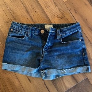 Girls jean shorts